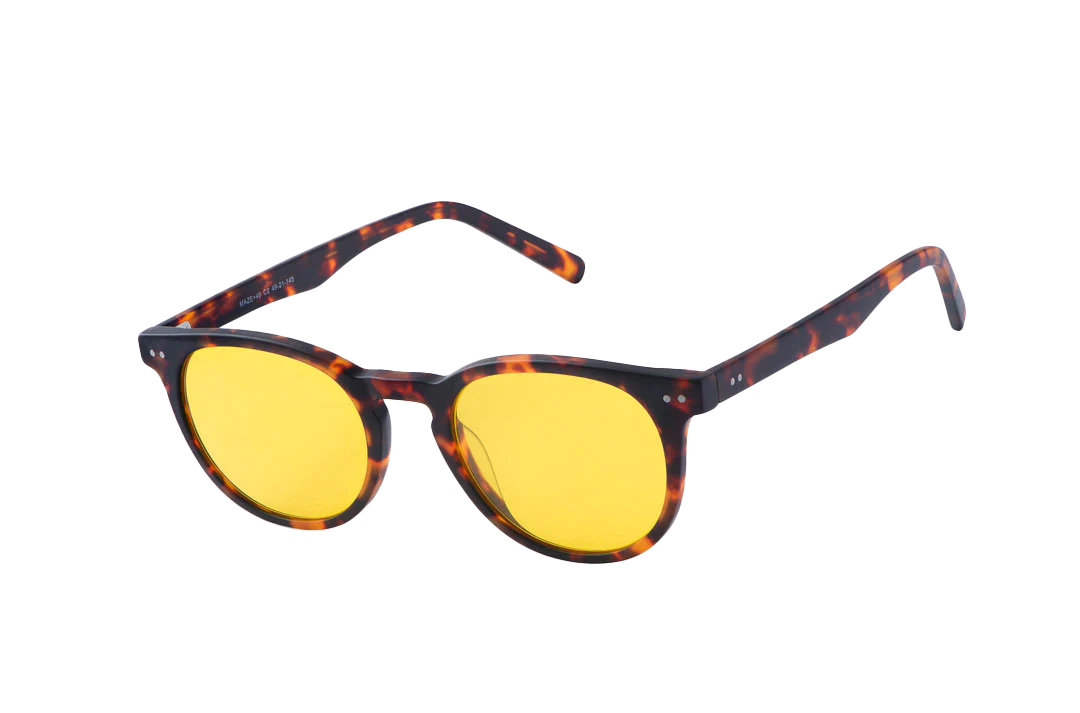 Clarke Light Sensitivity Glasses Prescription Angled View