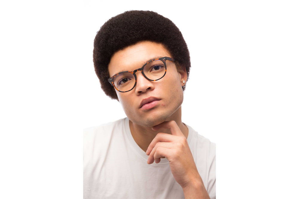 Man Wearing Clarke Computer Glasses Readers