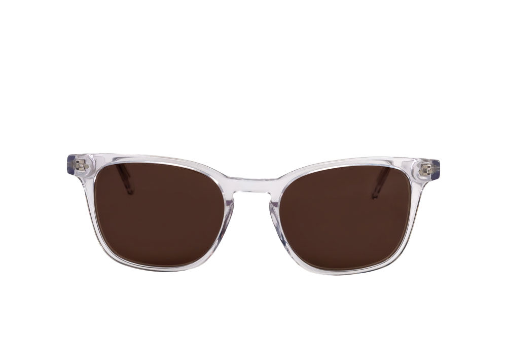 Crystal Sunglasses Readers (Brown) Front View