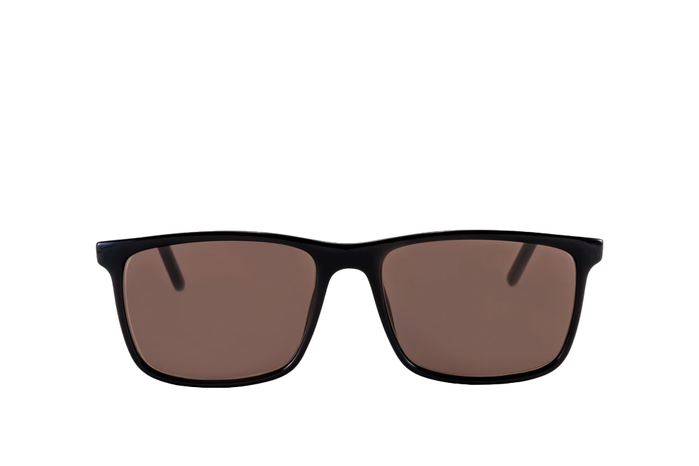 Brooklyn Sunglasses Readers (Brown) Front View