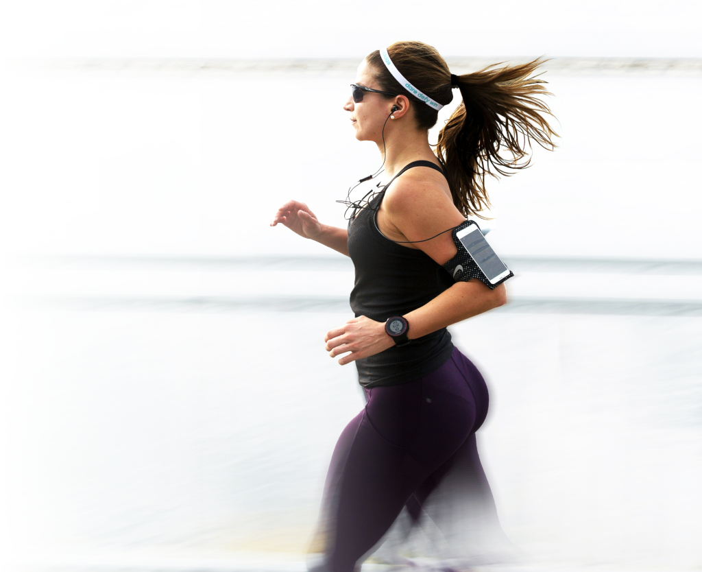 Woman On Morning Run