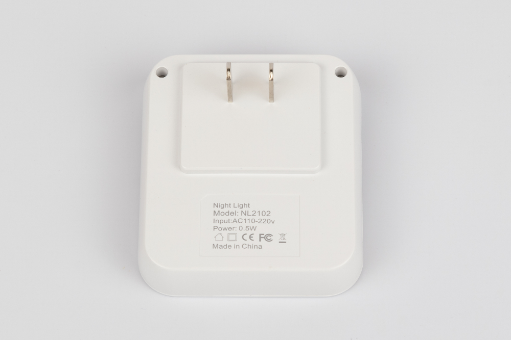 Plug In Night Light Back View