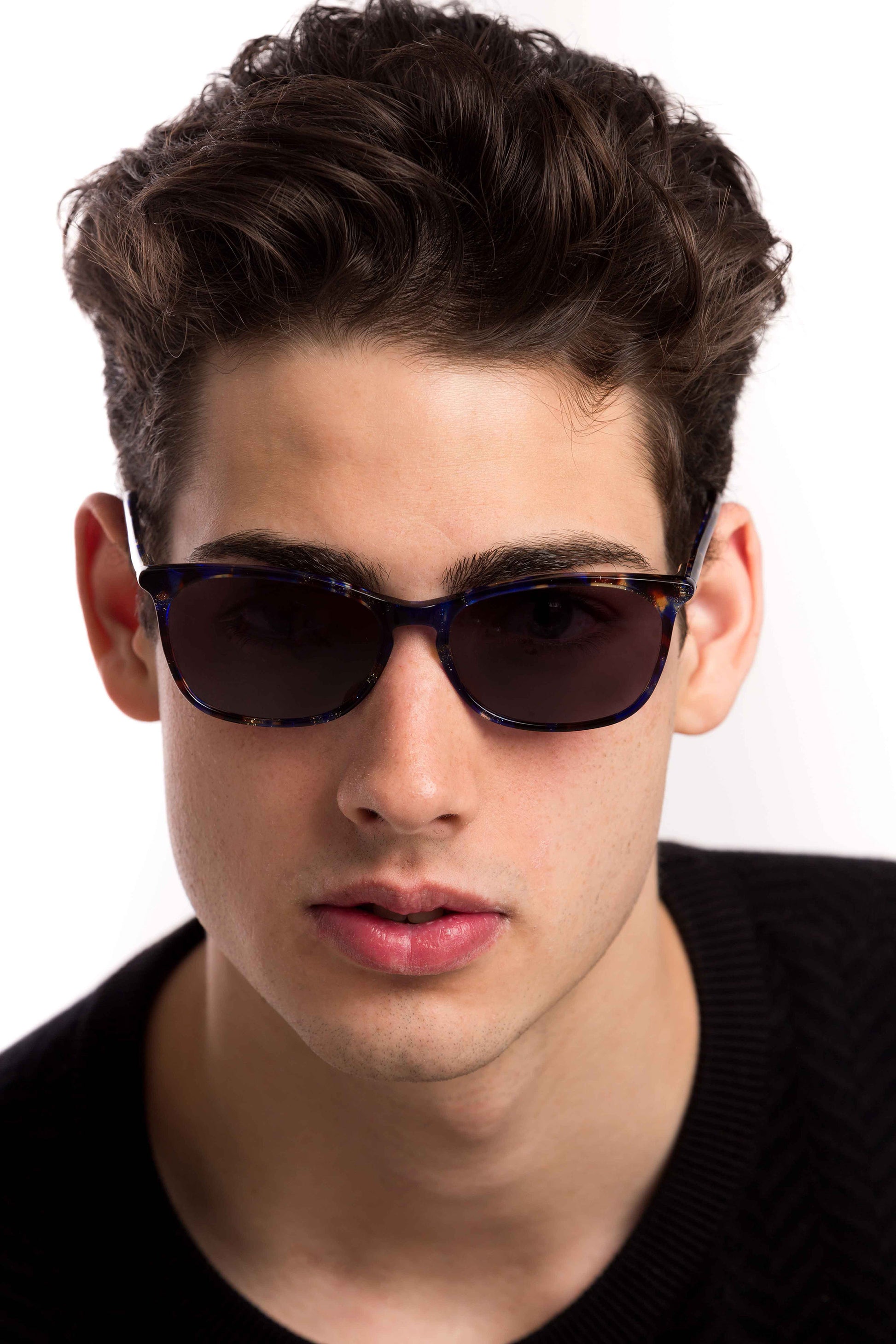 Man Wearing Galaxy Sunglasses Prescription (Grey)