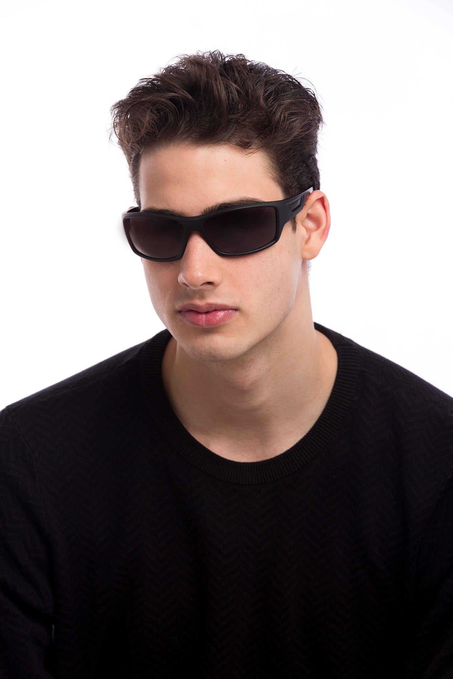 Man Wearing Onyx Sunglasses (Brown)