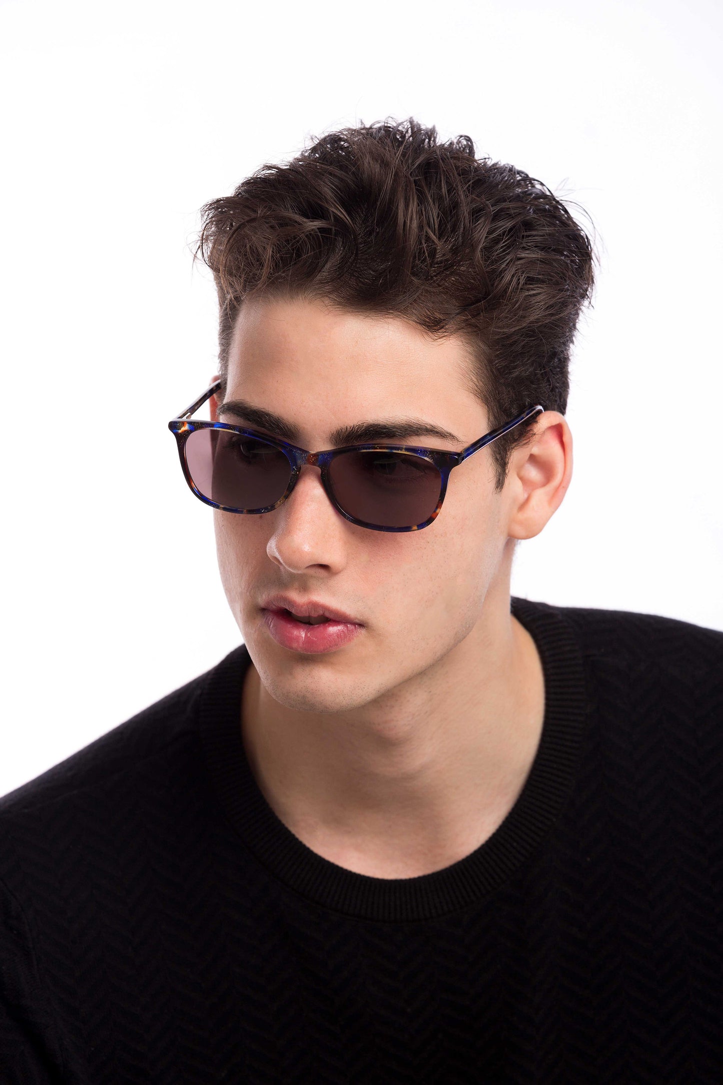 Man Wearing Galaxy Sunglasses Prescription (Brown)