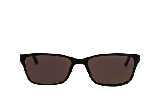Denver Sunglasses Readers (Brown) Front View